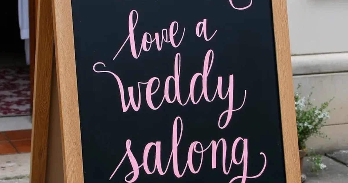 Black and Pink Wedding Ideas