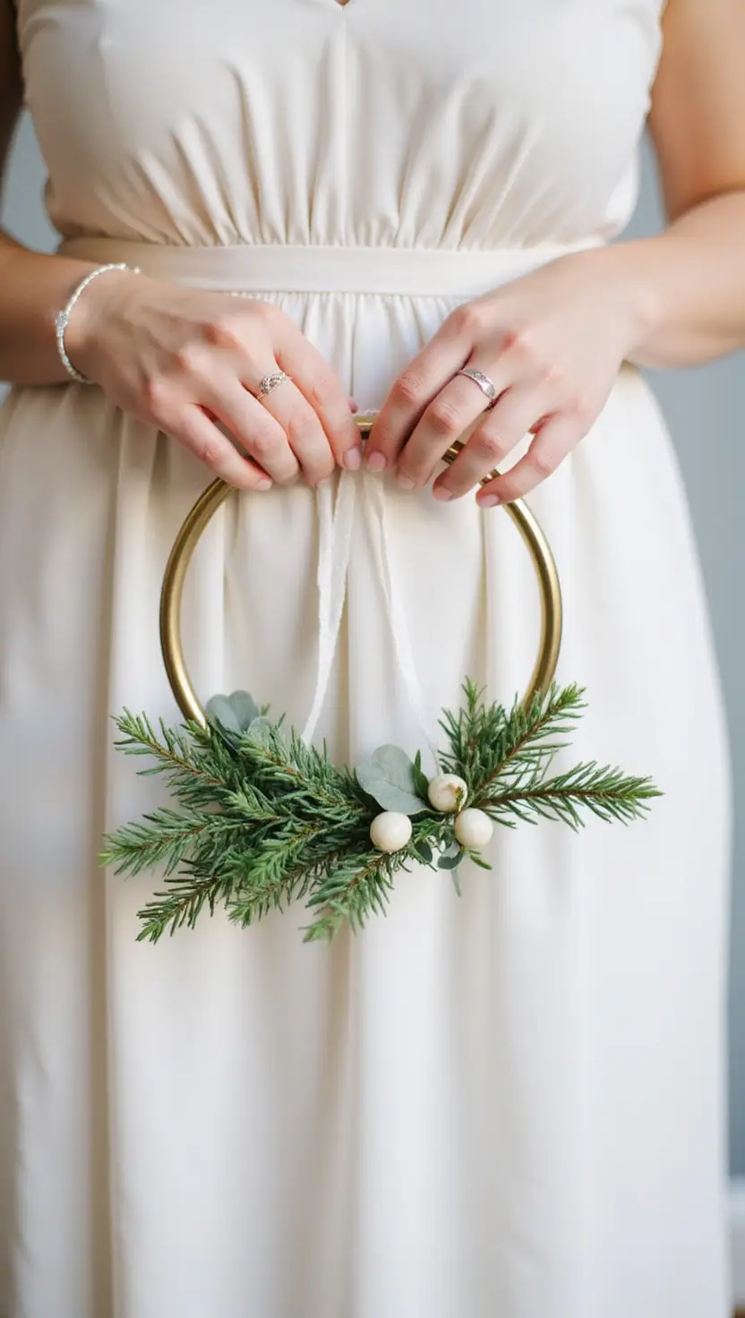Alternative Hoop Bouquets for Bridesmaids