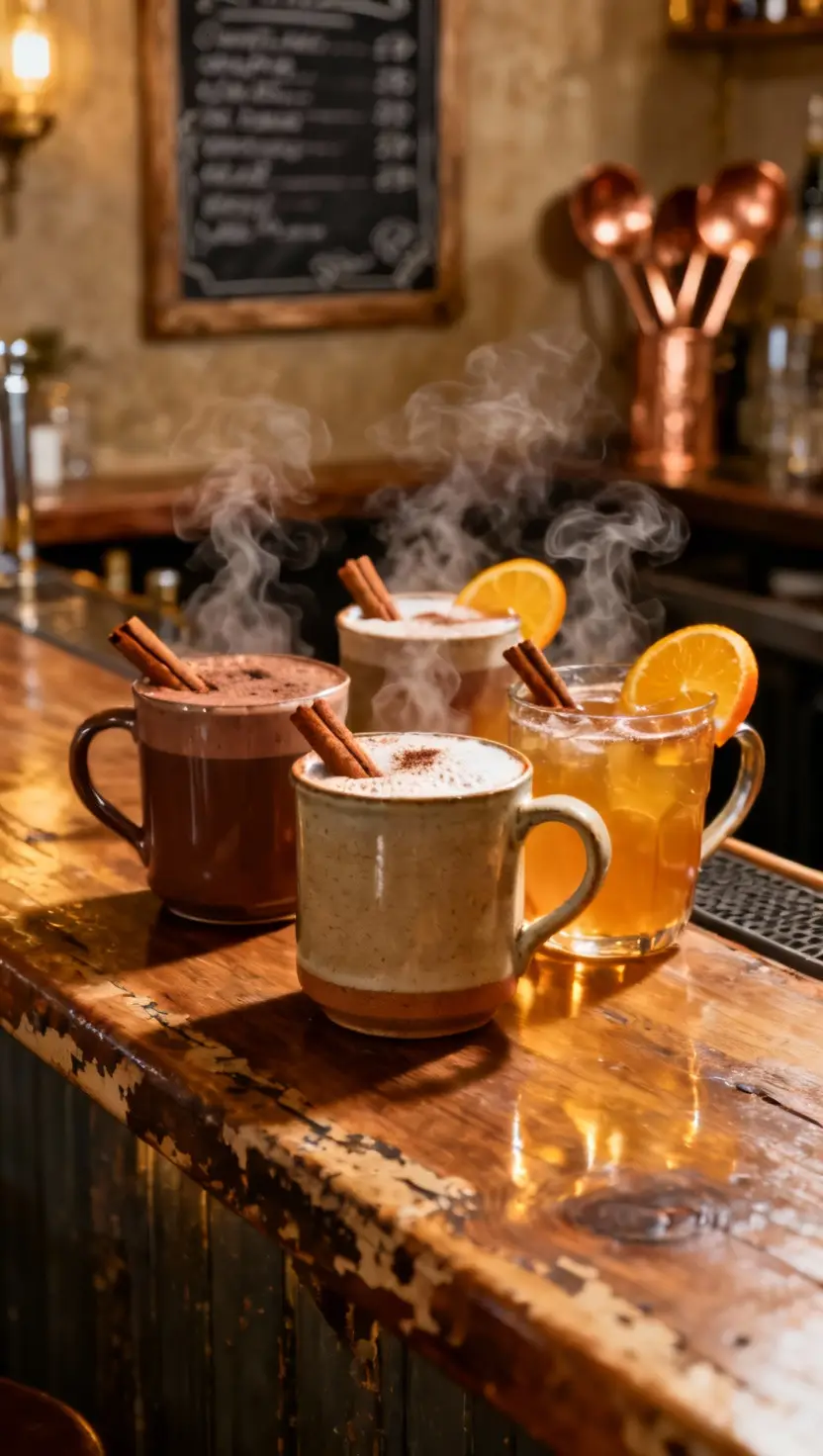 Hot Chocolate and Spiced Cider Bars