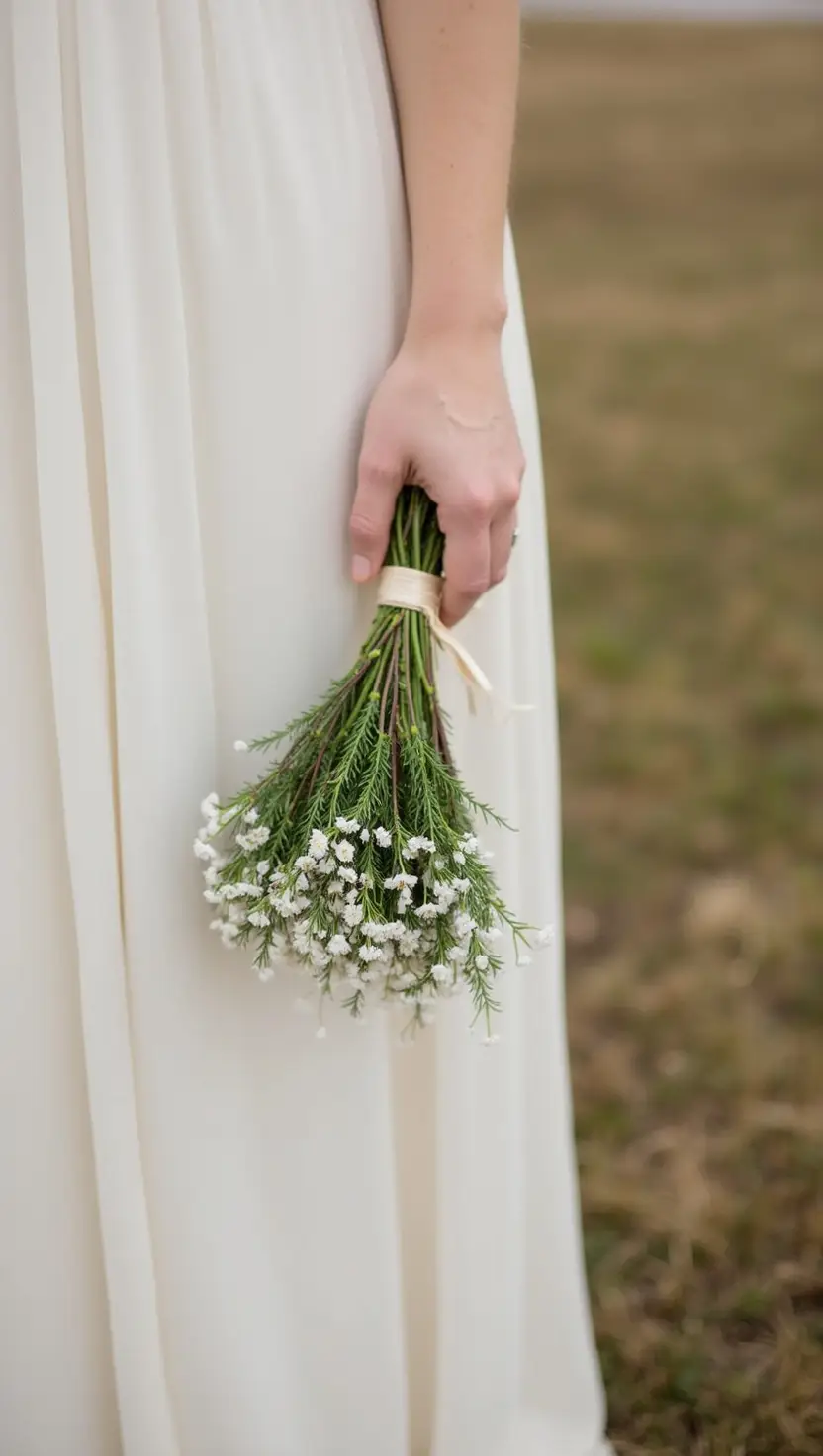 Small Winter Wedding Bouquets for Bridesmaids